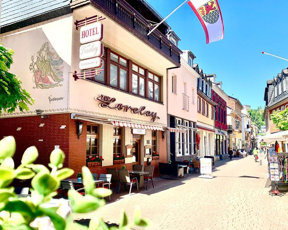 Hotel Zur Loreley - Garni Sankt Goar Zewnętrze zdjęcie